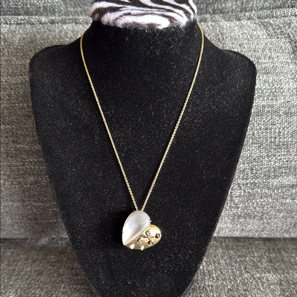 Alexis Bittar Heart Pendant Necklace